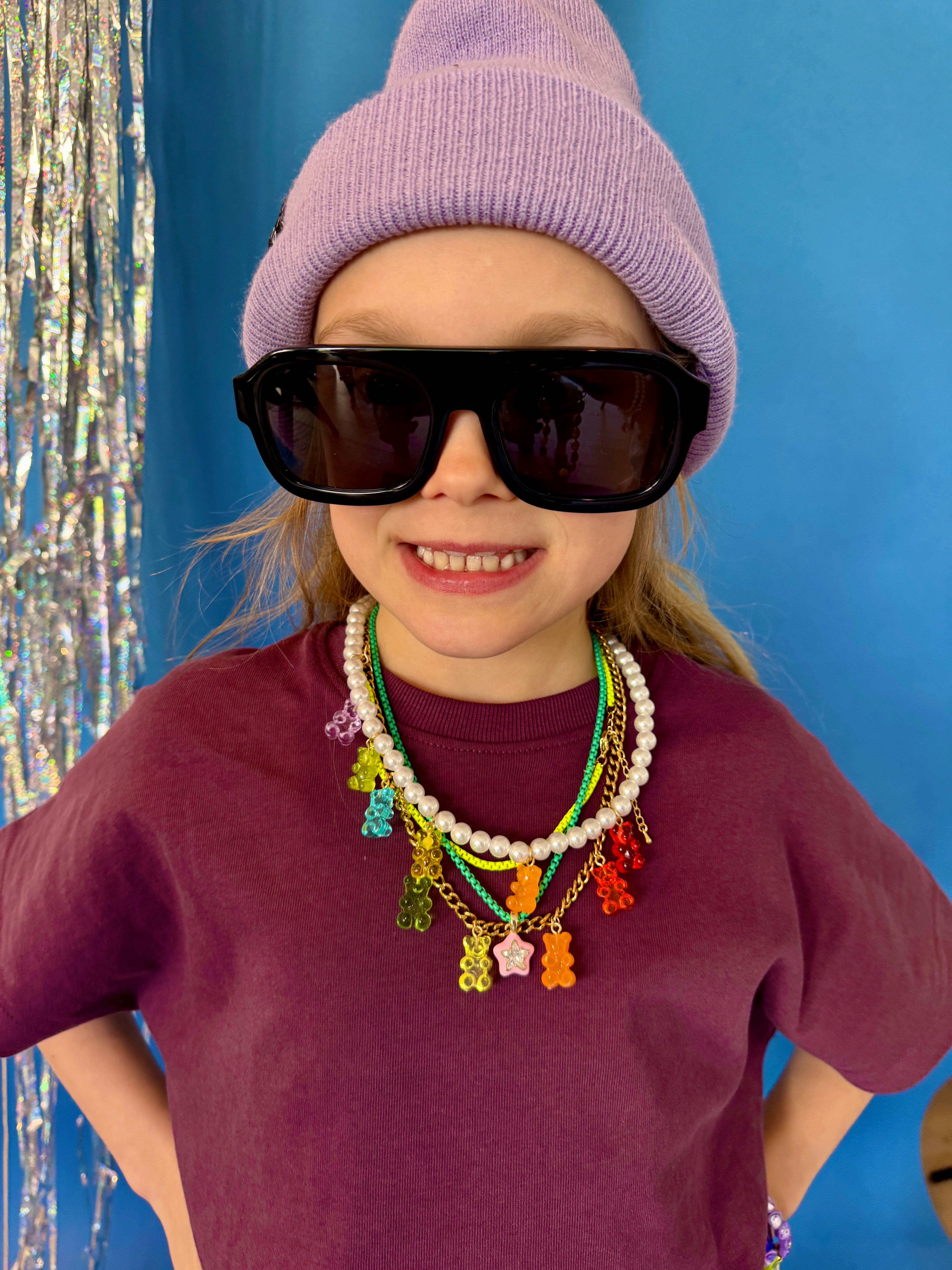 JELLY VIBES GUMMY BEAR CHAIN NECKLACE