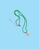 POOL PARTY GREEN CHAIN NECKLACE