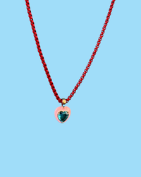 CHERRY BOMB RED CHAIN NECKLACE