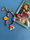 SPELL BABE! CRYSTAL HEART KEYCHAIN