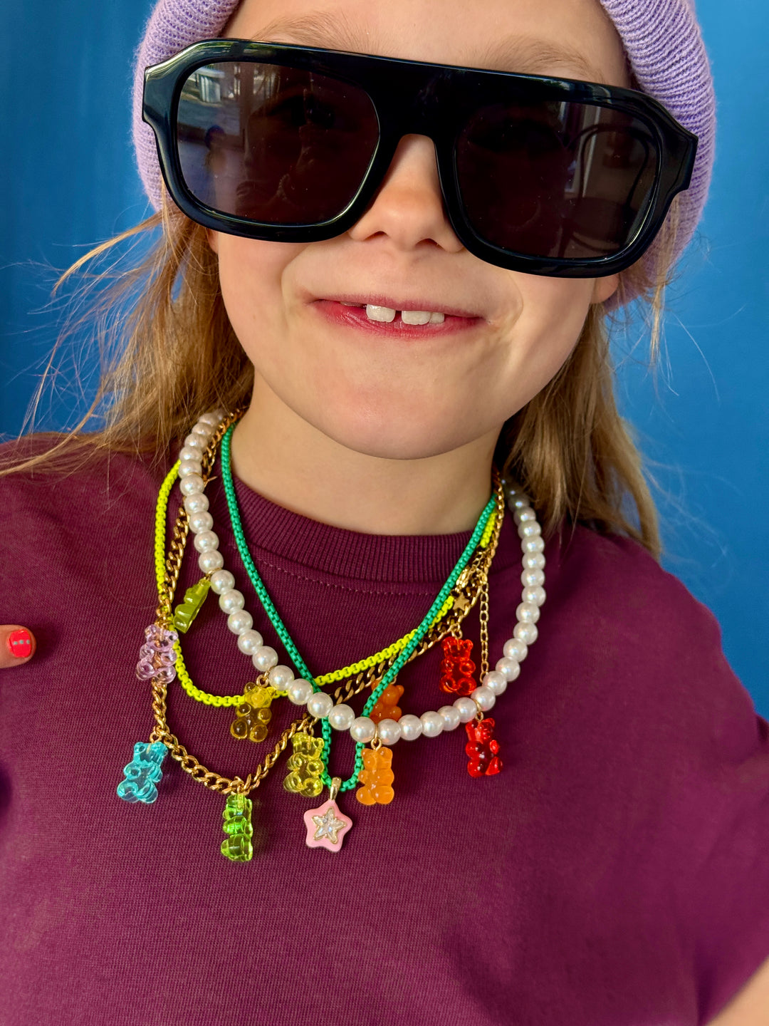 JELLY VIBES GUMMY BEAR CHAIN NECKLACE