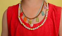 STARLIGHT BLUE CHAIN NECKLACE