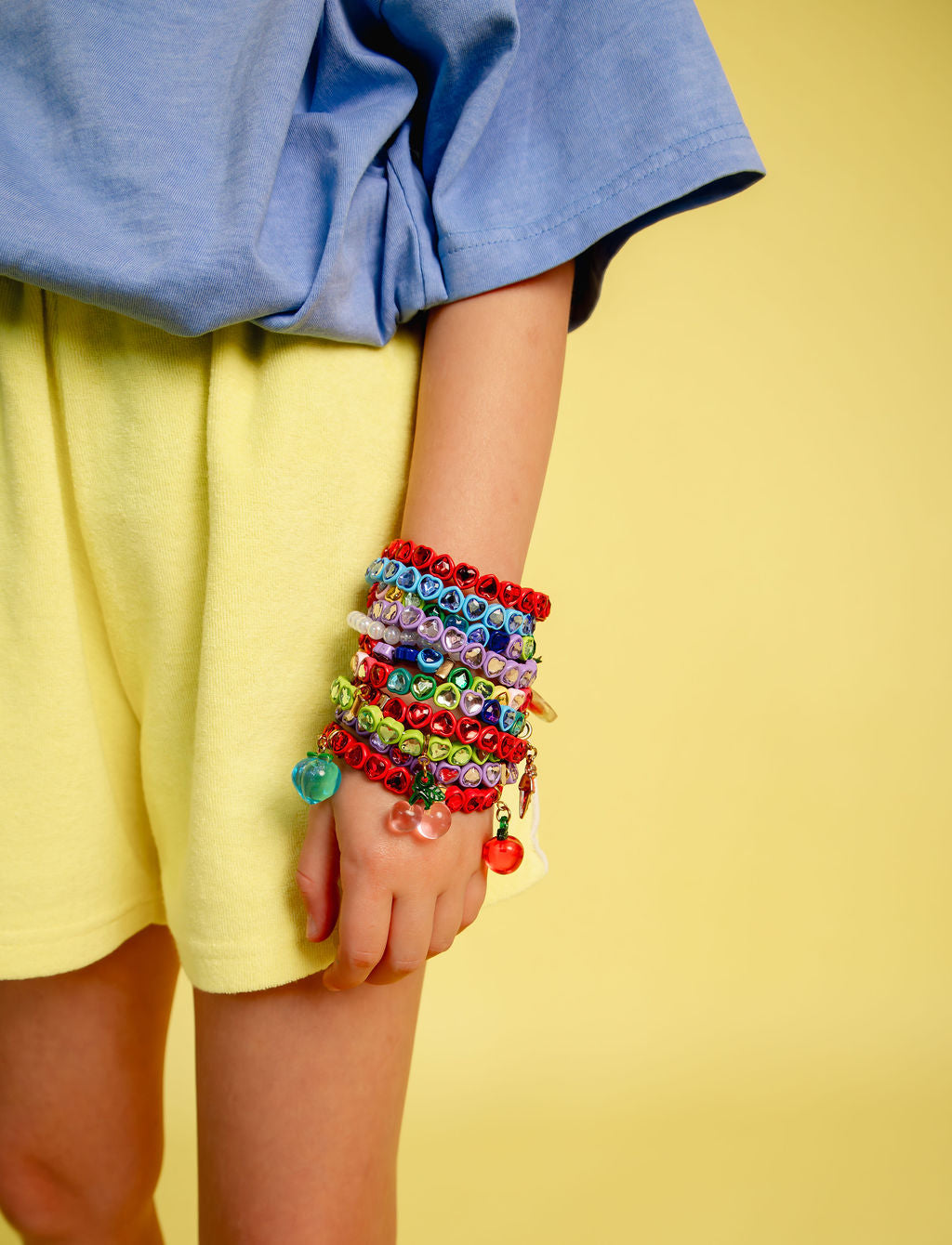 BFF BLING HEART BRACELET