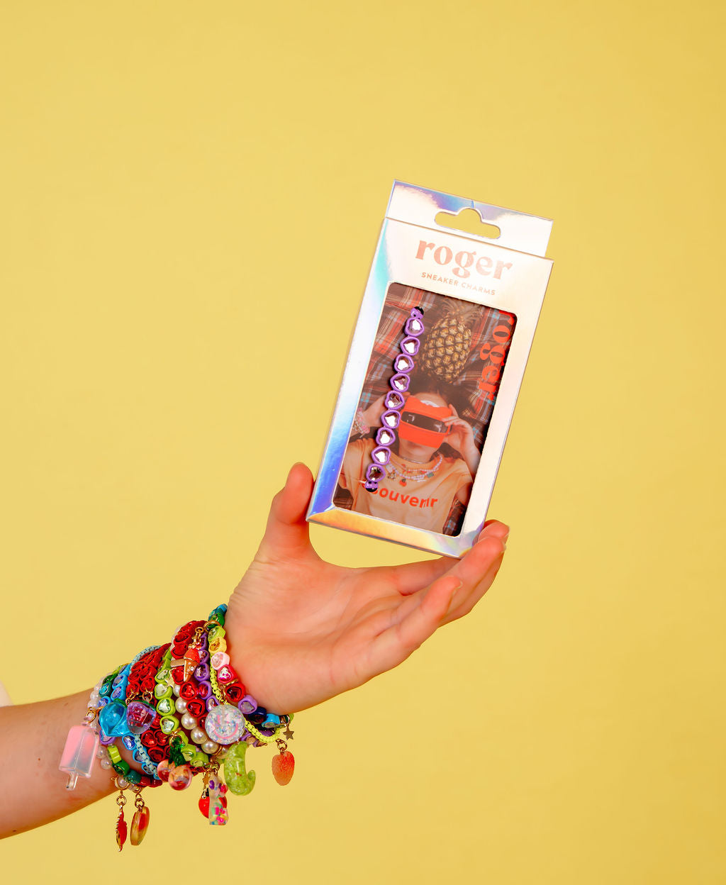 BFF BLING HEART BRACELET