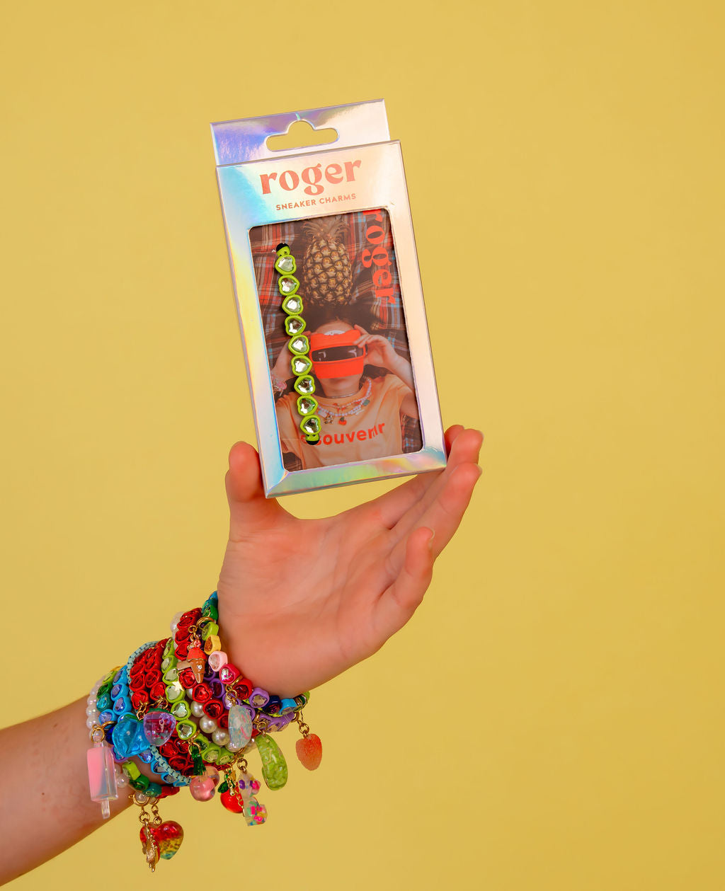 BFF BLING HEART BRACELET