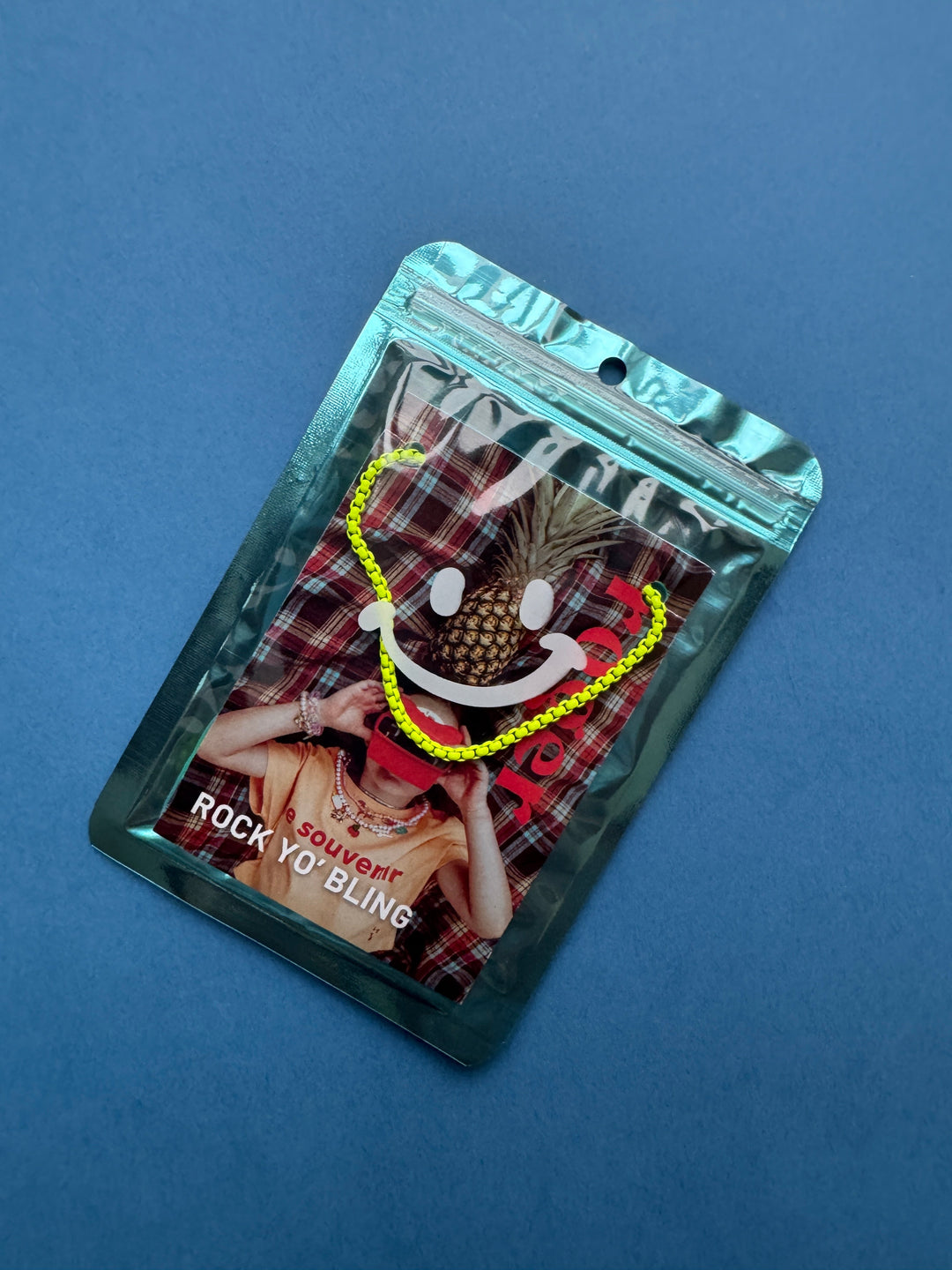 SLIME TIME FLURO CHAIN NECKLACE