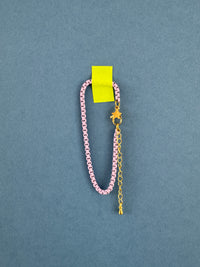 Purple chain bracelet
