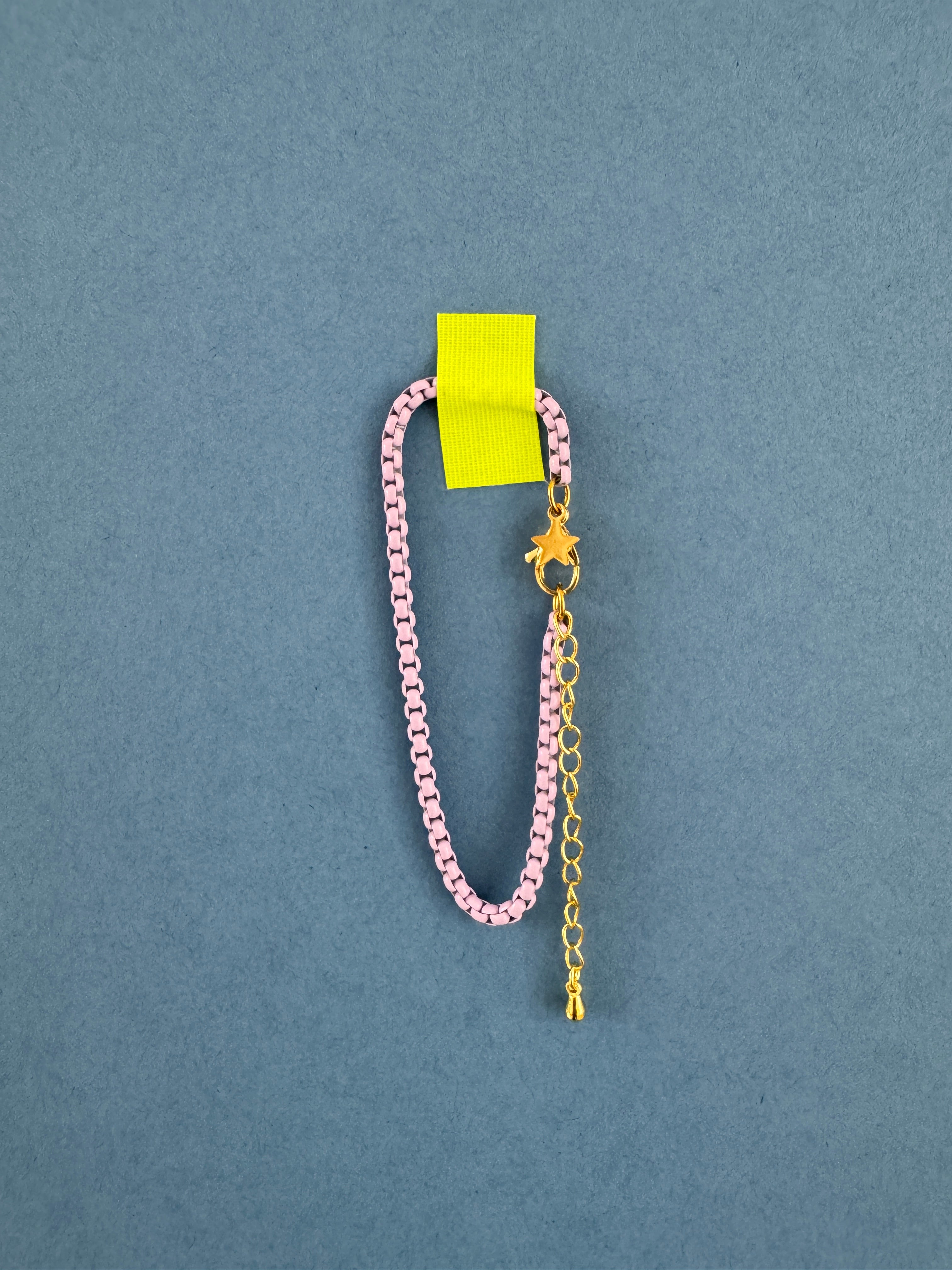 Purple chain bracelet