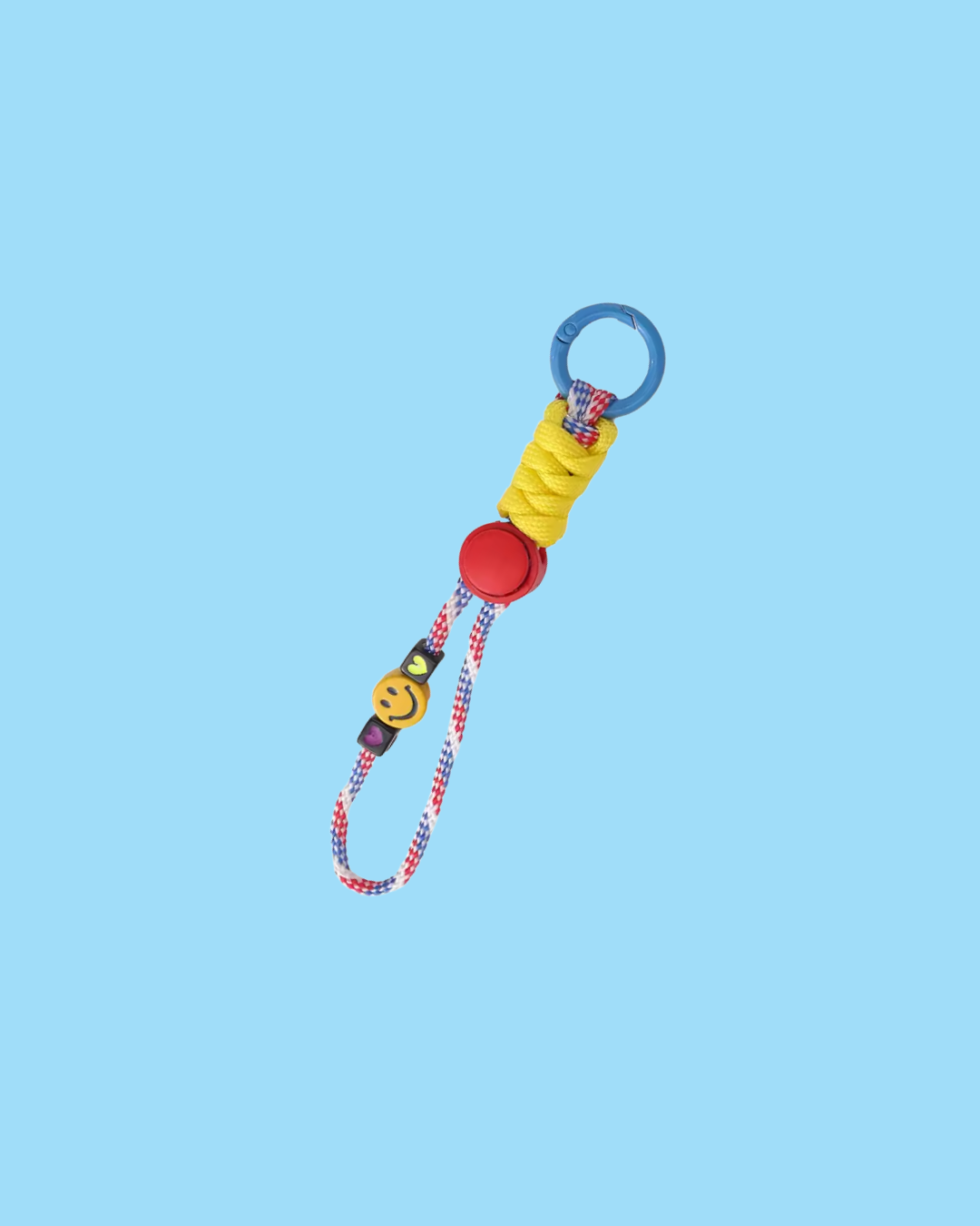 SUPER SMILEY KEYCHAIN YELLOW